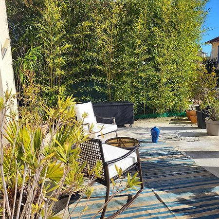Studio Independant Avec Terrasse A Juan Les Pins Antibes Eksteriør billede